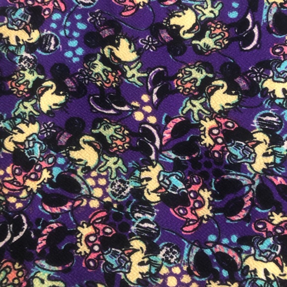 Lularoe Cassie Pencil Skirt - Minnie Mouse - Picture 2 of 2